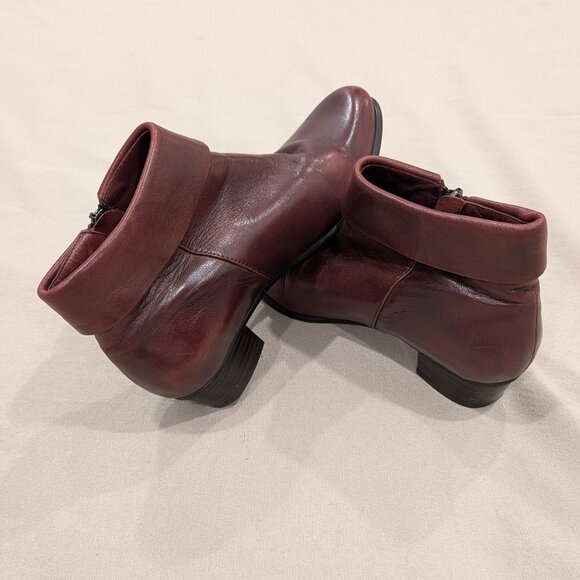Spring Step Stockholm Booties in Bordeaux - Women's sz 7 - Picture 7 of 12